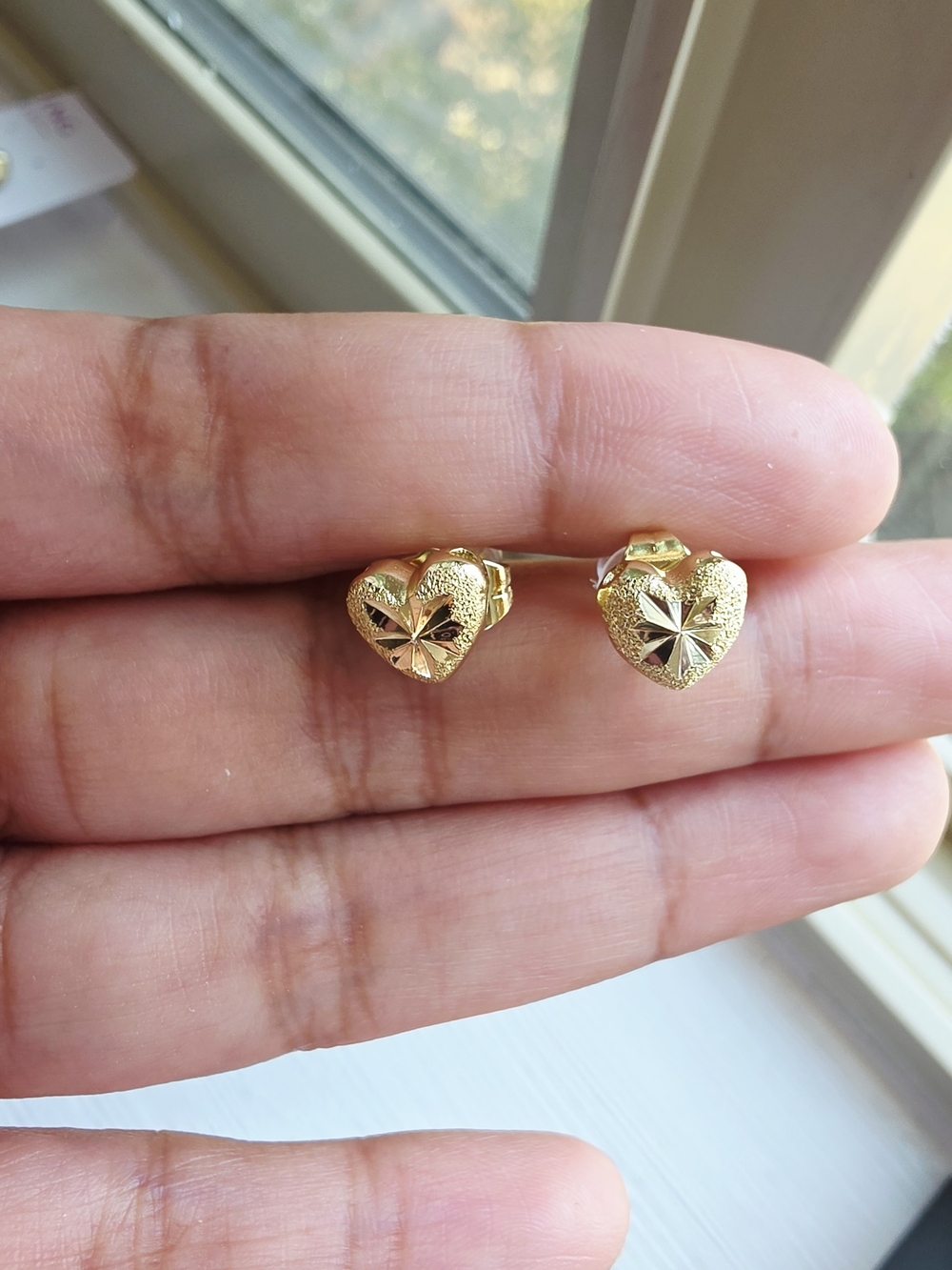 Aretes Pequeños Oro Laminado 14k